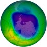 Antarctic Ozone 2007-10-03